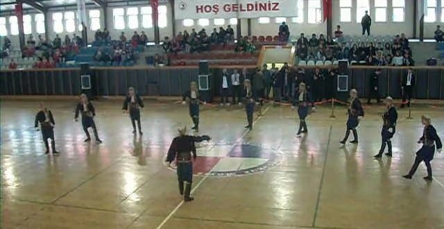 2012 Üniversiteler Arası Halk Oyunları Yarışması Samsun Grubu Dumlupınar Üniversitesi Geleneksel Dal