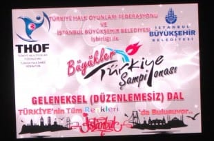 2014 THOF Büyükler Türkiye Şampiyonası Sonuçları
