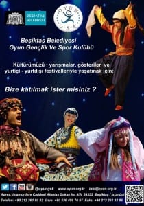Beşiktaş Belediyesi Oyun Gençlik ve Spor Kulübü Kurs Duyurusu