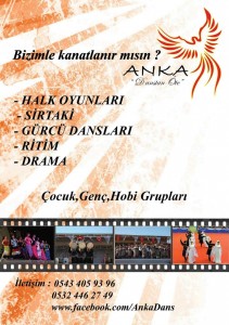 2015 Ankara Anka Dans Topluluğu Kurs Duyurusu