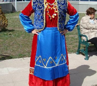 agri kiz halk giysisi kostum