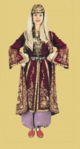 Ankara Yöresi Halk Giysisi - Kız Kıyafeti