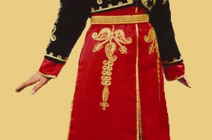 Artvin Yöresi Giysisi - Kız Kostümü