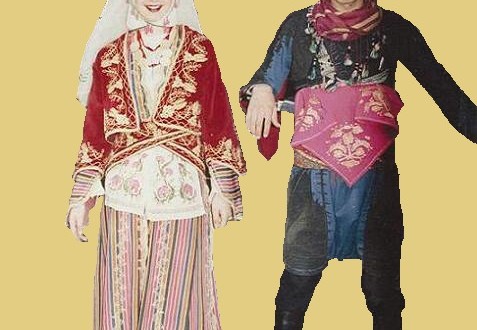 aydin kiz erkek halk giysisi kostum