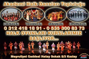2015 Ankara Akademi Halk Dansları Topluluğu Kurs Duyurusu