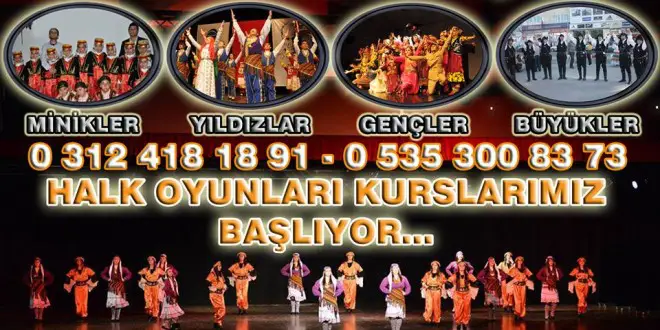 Ankara Akademi Halk Dansları Topluluğu Kurs Duyurusu
