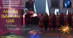 2019 THOF Büyükler Final - Altındağ Belediyesi GSK - Gaziantep Yöresi