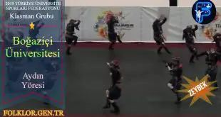 2019 TÜSF Klasman Grup - Boğaziçi Üniversitesi - Aydın Yöresi