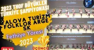 2023 THOF Büyükler Final - Yalova Turizm Follklor Arge SK - Fethiye