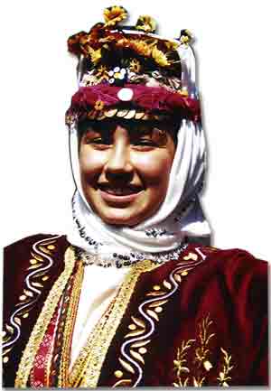 Anamur Yöresi Giysileri - Kız Baş