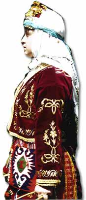 Anamur Yöresi Giysileri - Kız Yan