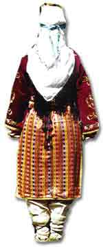 Anamur Yöresi Giysileri - Kız Arka